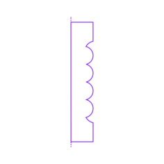 Buildings Mouldings Trim Casing Flute Reed Silhouette Cutting Svg Files, Free Vectors File